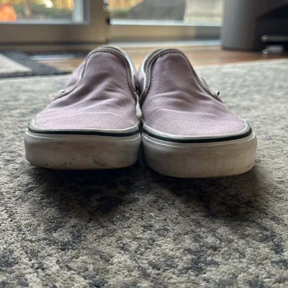 Vans lilac classic slip on sneakers - Picture 4 of 8